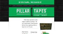 Desktop Screenshot of pillartapes.com